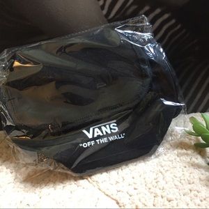Vans Black Mini Duffel Zipper Bag